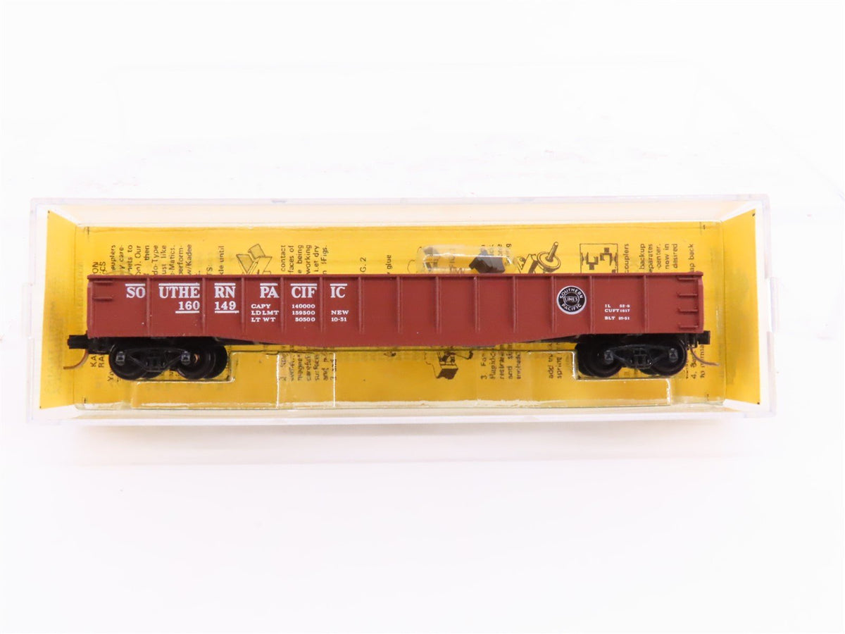 N Kadee Micro-Trains MTL 46091 SP Southern Pacific 50&#39; Drop End Gondola #160149