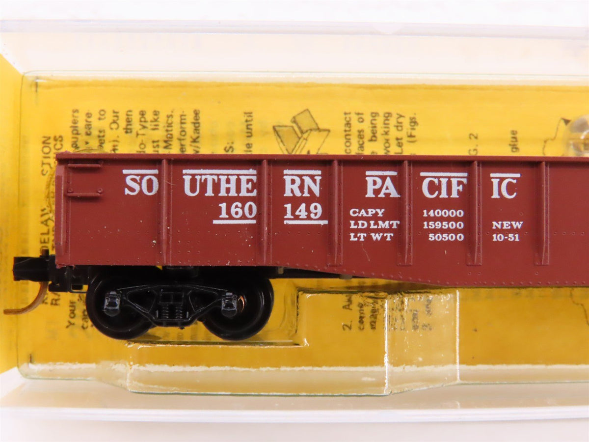 N Kadee Micro-Trains MTL 46091 SP Southern Pacific 50&#39; Drop End Gondola #160149