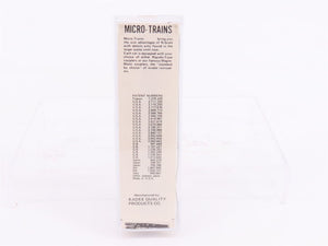 N Scale Kadee Micro-Trains MTL 46080 ATSF Santa Fe 50' Drop End Gondola #75041