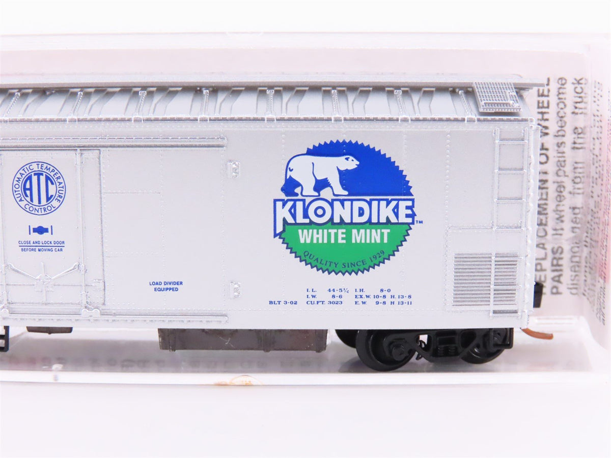 N Scale Micro-Trains MTL 69170 GH Klondike White Mint 51&#39; Steel Reefer Car #696