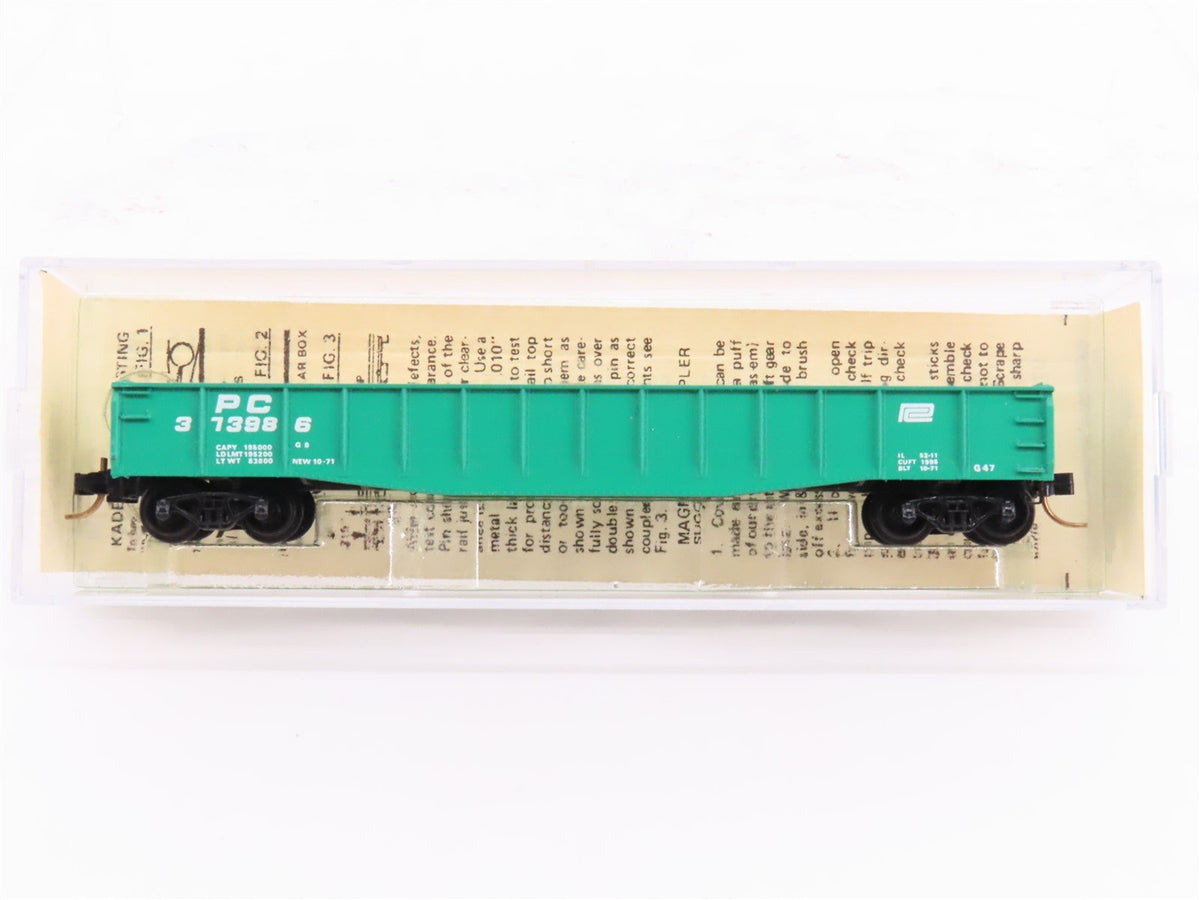 N Kadee Micro-Trains MTL 46060 PC Penn Central 50&#39; Gondola #313986 w/Custom Load