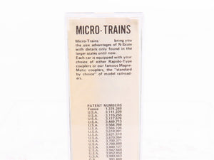 N Kadee Micro-Trains MTL 46060 PC Penn Central 50' Gondola #313986 w/Custom Load