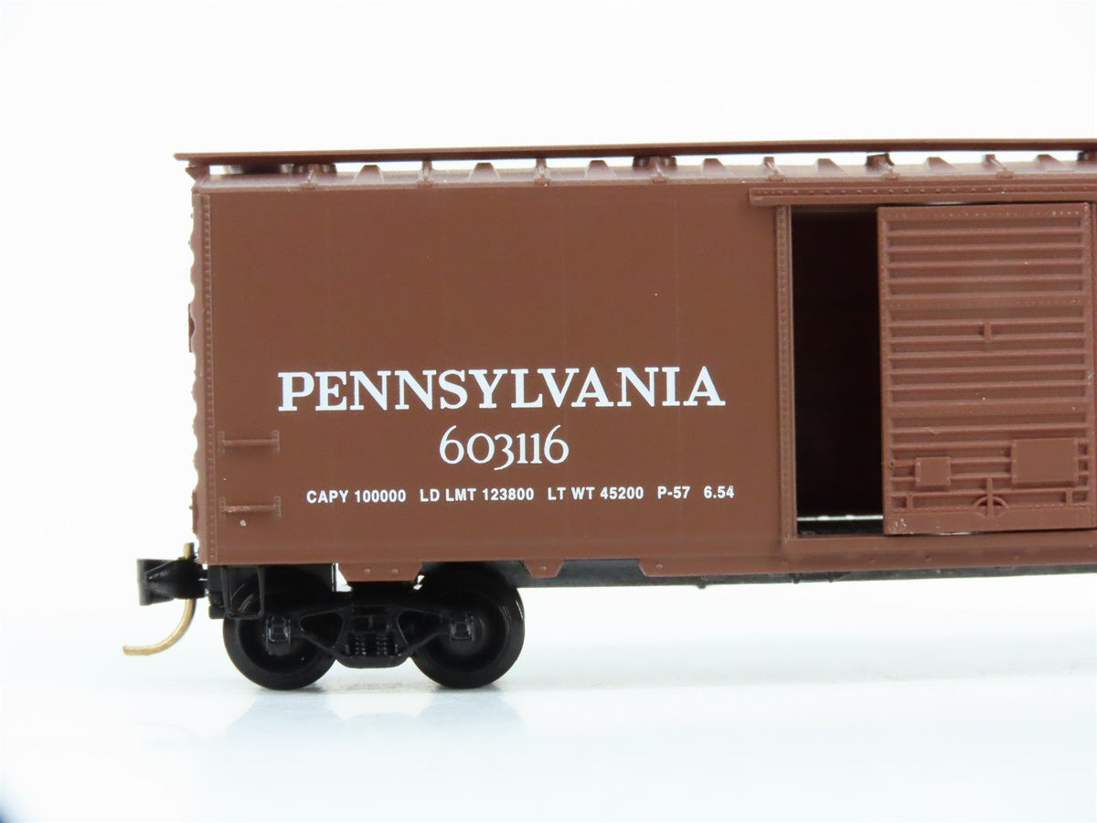 N Scale Micro-Trains MTL 20780 PRR Pennsylvania Railroad 40&#39; Box Car #603116