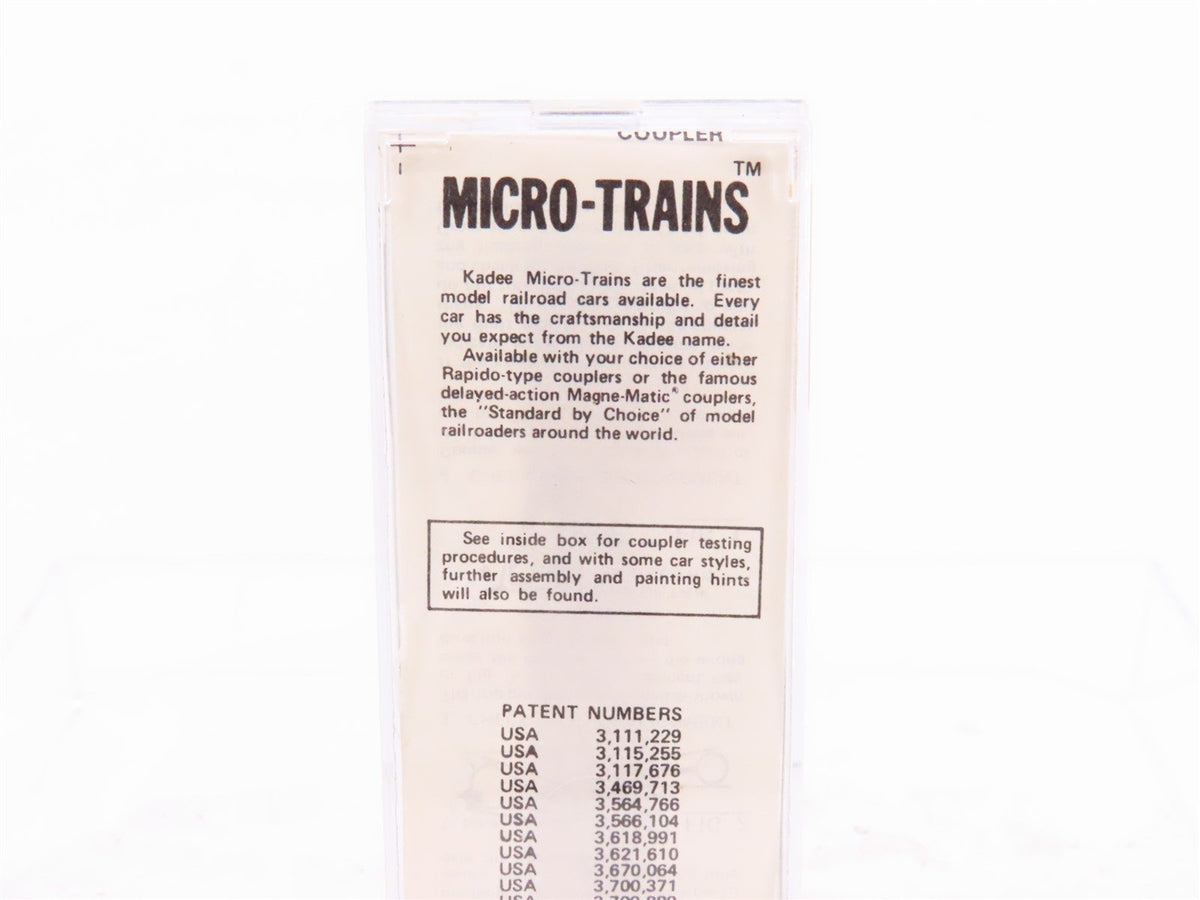 N Kadee Micro-Trains MTL 46150 B&amp;O Baltimore &amp; Ohio 50&#39; Drop End Gondola #259624