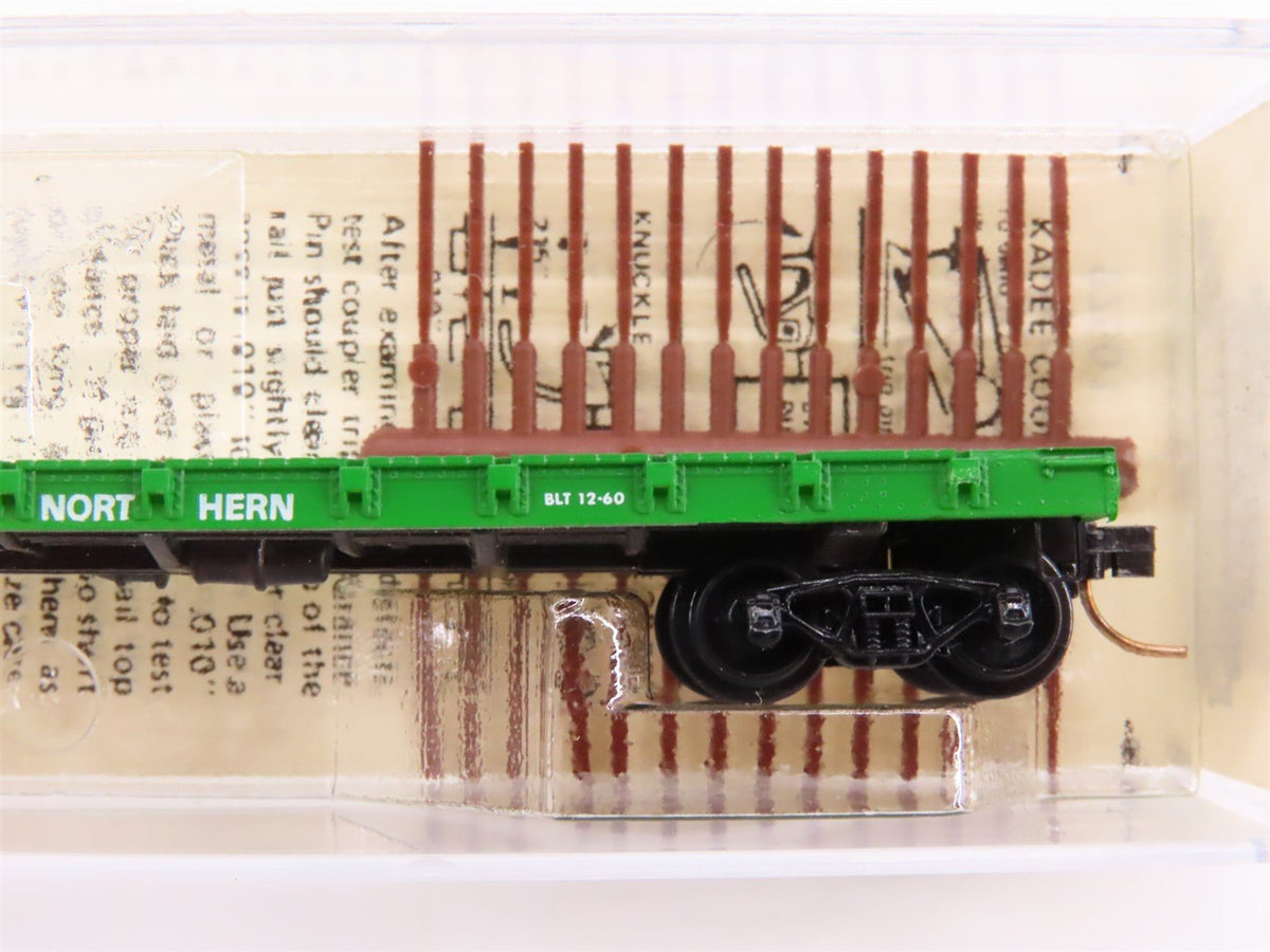 N Scale Kadee Micro-Trains MTL 44070 BN Burlington Northern 50&#39; Flat Car #602692