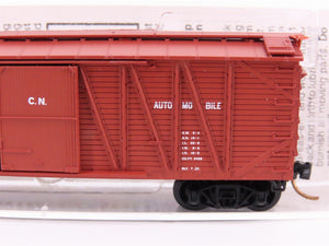 N Scale Micro-Trains MTL 40010 CN Canadian National 40' Braced Boxcar #582593