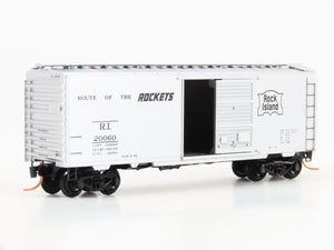 N Scale Micro-Trains MTL 20676 RI Rock Island Rockets 40' Box Car #20060