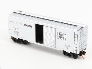 N Scale Micro-Trains MTL 20676 RI Rock Island Rockets 40' Box Car #20060