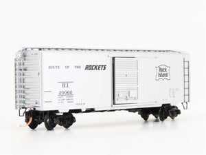 N Scale Micro-Trains MTL 20676 RI Rock Island Rockets 40' Box Car #20060