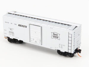 N Scale Micro-Trains MTL 20676 RI Rock Island Rockets 40' Box Car #20060