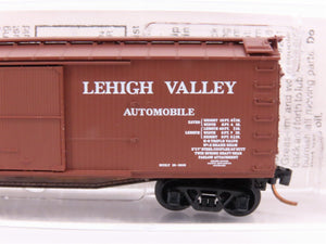 N Scale Micro-Trains MTL 41020 LV Lehigh Valley 40' Double Door Boxcar #79003