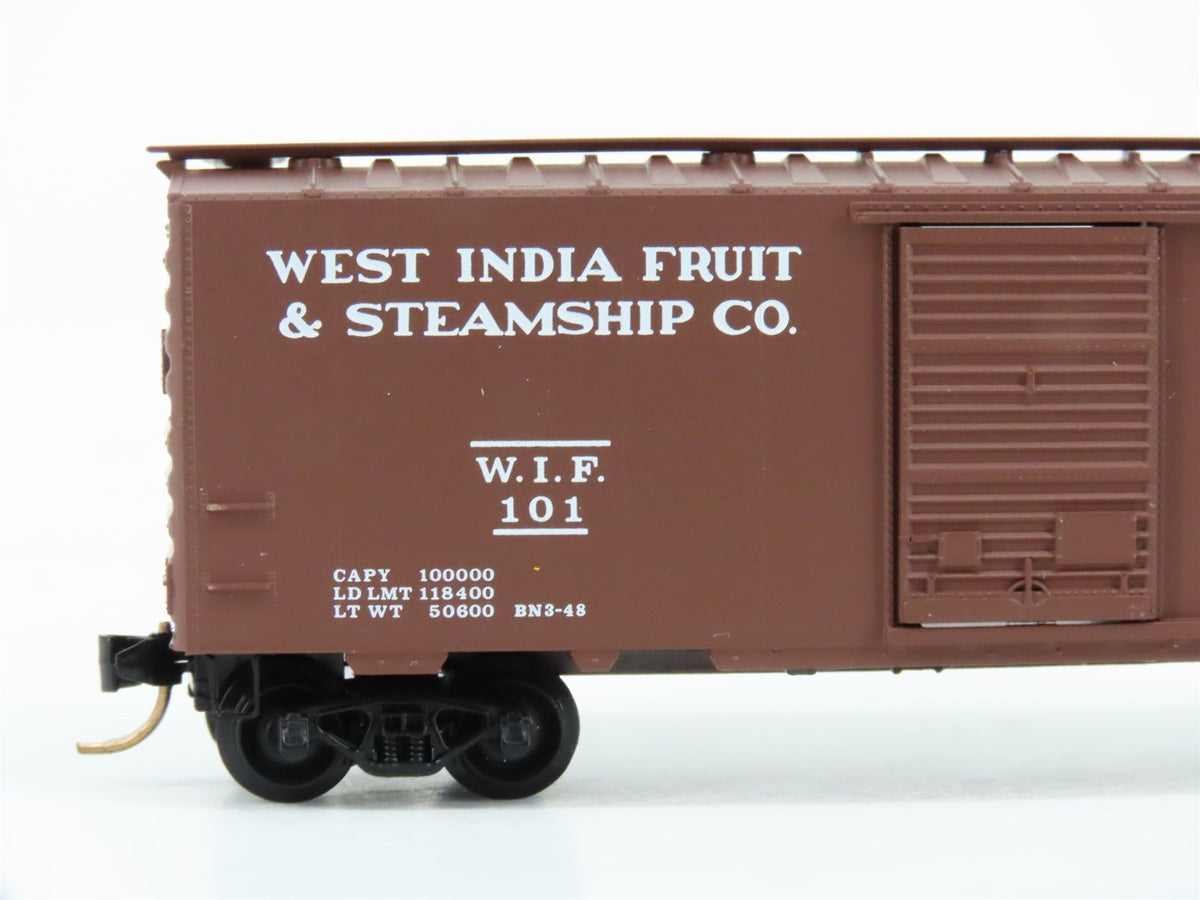 N Scale Micro-Trains MTL 20630 WIF West India Fruit 40&#39; Single Door Box Car #101