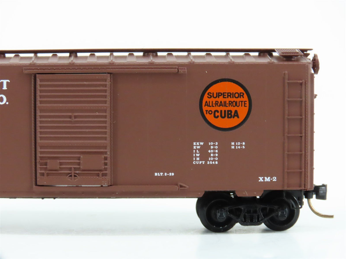 N Scale Micro-Trains MTL 20630 WIF West India Fruit 40&#39; Single Door Box Car #101