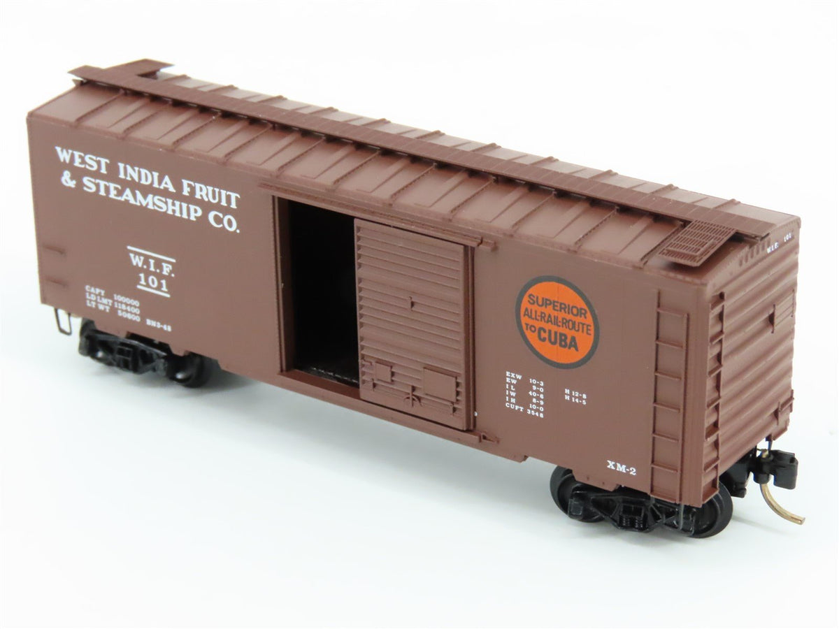 N Scale Micro-Trains MTL 20630 WIF West India Fruit 40&#39; Single Door Box Car #101