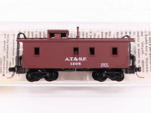 N Kadee Micro-Trains MTL 50040 ATSF Santa Fe 34' Offset Cupola Caboose #1205