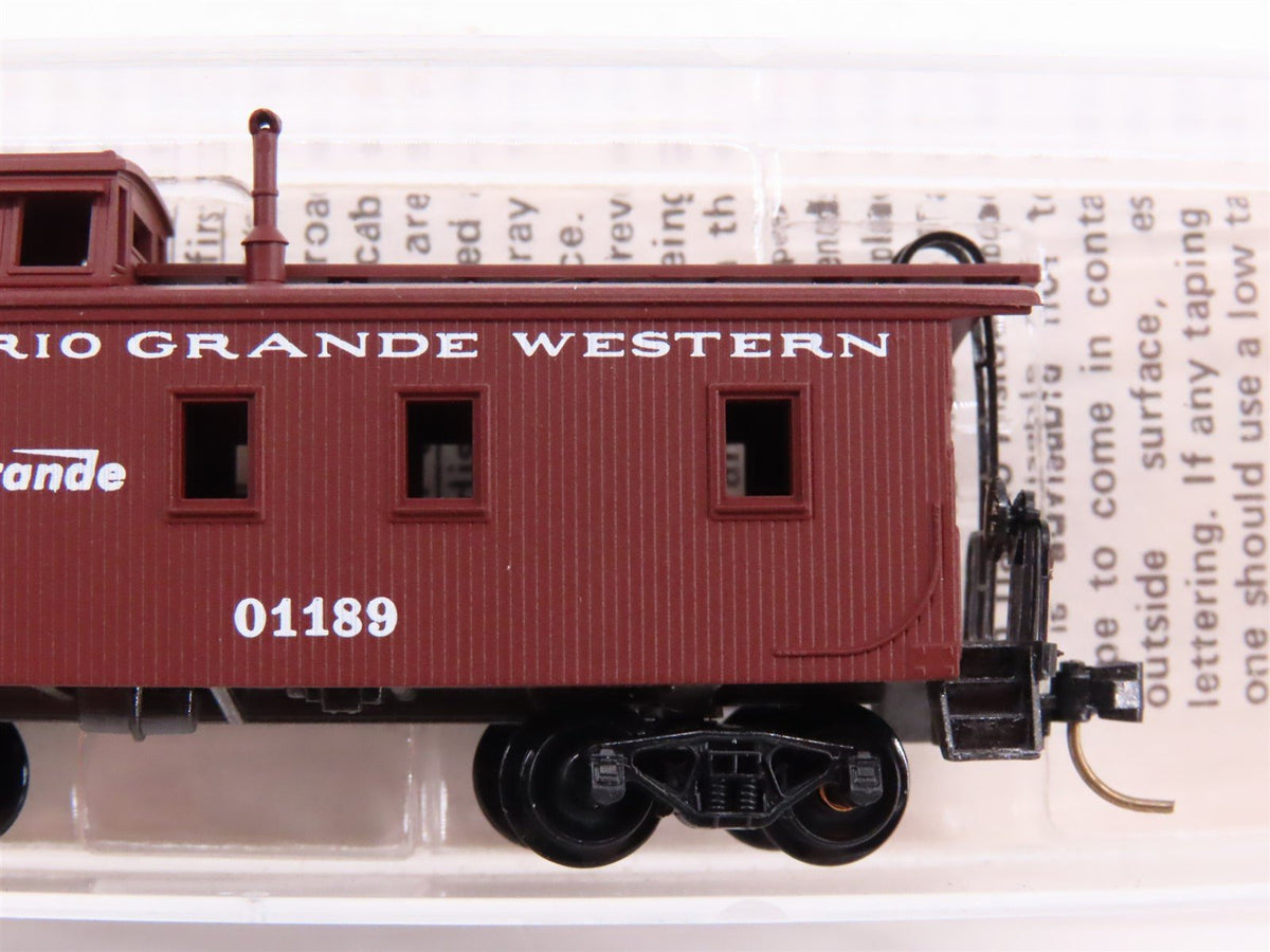 N Kadee Micro-Trains MTL 50110 D&amp;RGW Rio Grande 34&#39; Offset Cupola Caboose #01189