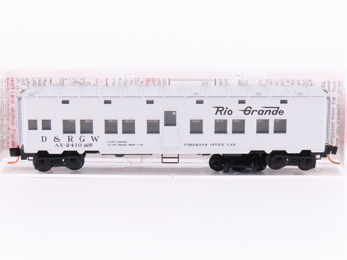 N Scale Micro-Trains MTL 116020.1 DRGW Rio Grande 50&#39; Troop Sleeper Car #AX-2410