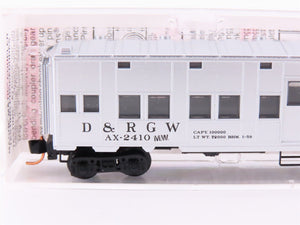 N Scale Micro-Trains MTL 116020.1 DRGW Rio Grande 50' Troop Sleeper Car #AX-2410