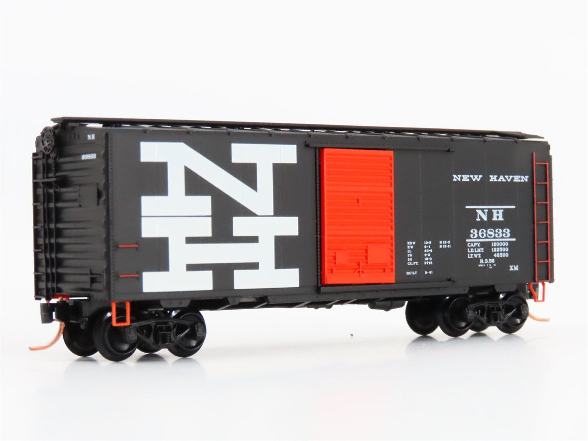 N Scale Micro-Trains MTL 20556 NH New Haven 40&#39; Single Door Box Car #36833