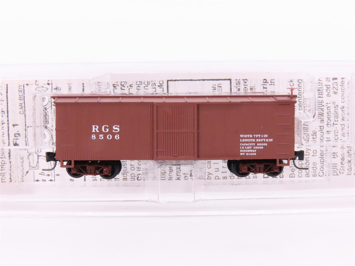 Nn3 Scale Micro-Trains MTL 80000130 RGS Rio Grande Southern 30&#39; Boxcar #8506