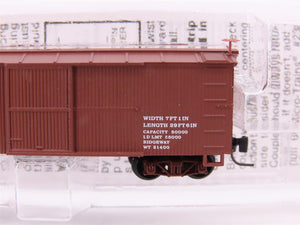 Nn3 Scale Micro-Trains MTL 80000130 RGS Rio Grande Southern 30' Boxcar #8506