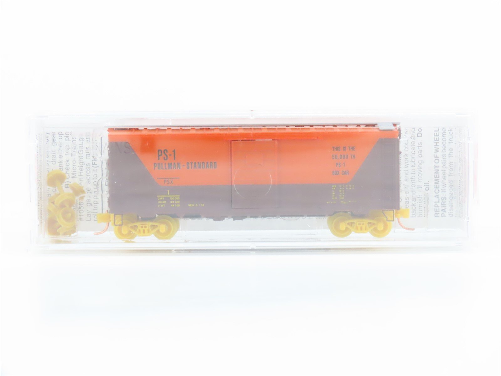 N Scale Micro-Trains MTL 20626 PSX Pullman Standard 40' Single Door Box Car #1