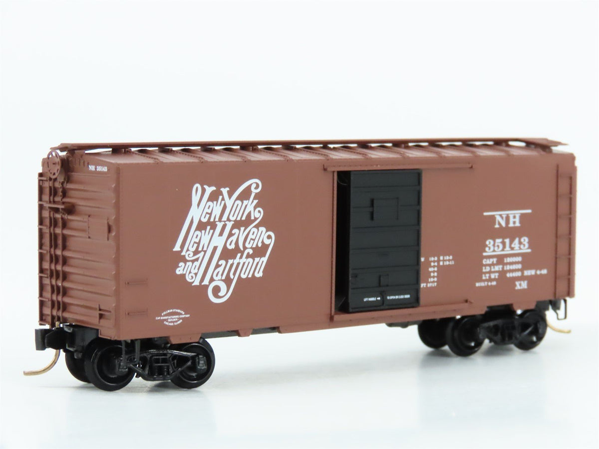 N Scale Micro-Trains MTL 20029 NH New Haven 40&#39; Single Door Box Car #35143