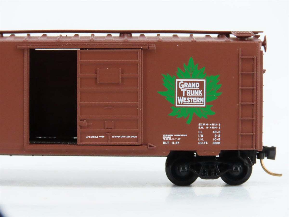 N Scale Micro-Trains MTL 20010 GTW Grand Trunk Western 40&#39; Box Car #516771