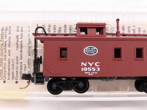 N Kadee Micro-Trains MTL 50060 NYC New York Central Offset Cupola Caboose #19553