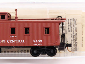 N Kadee Micro-Trains MTL 50030 IC Illinois Central Offset Cupola Caboose #9403