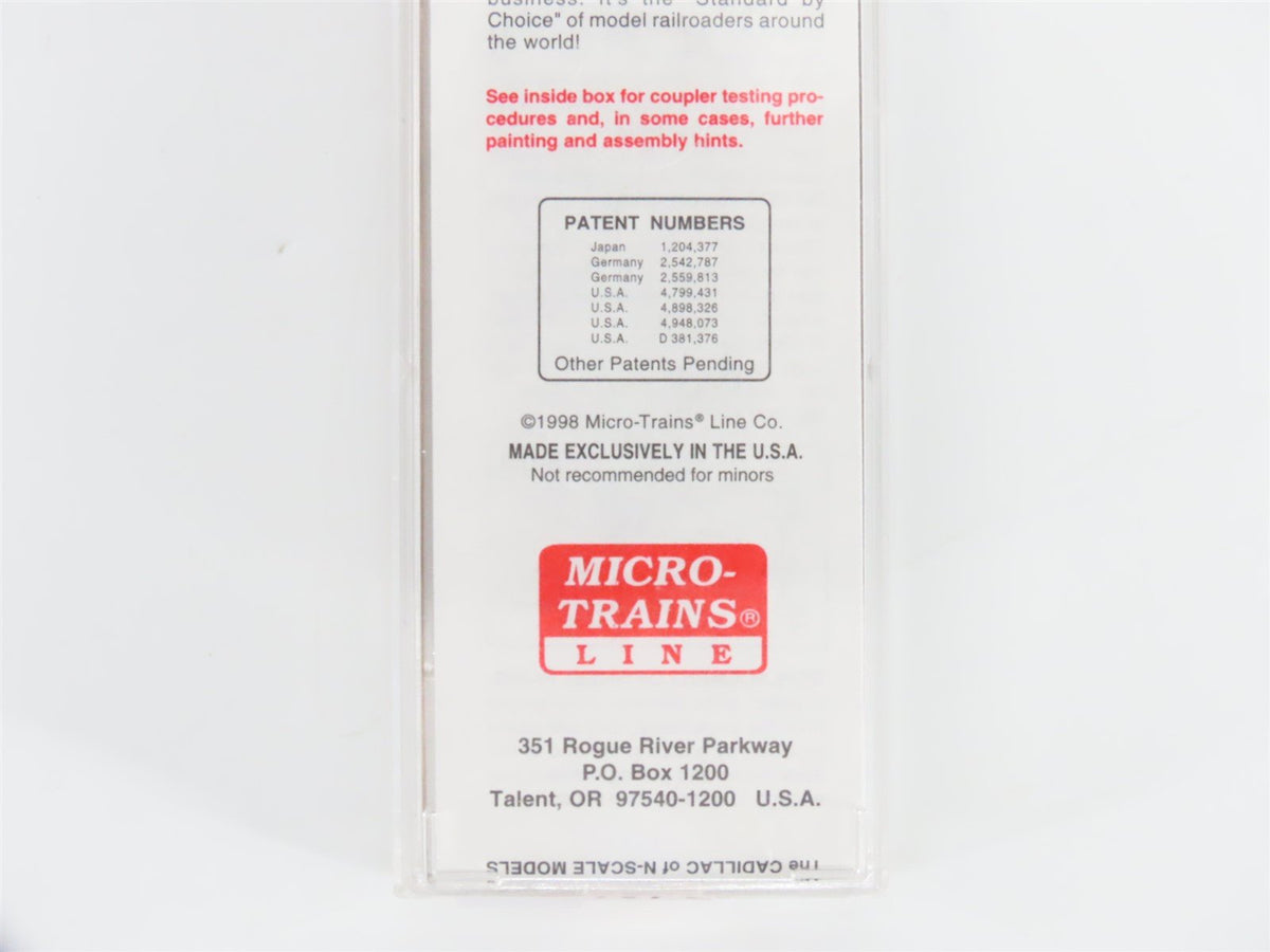 N Scale Micro-Trains MTL 20080 SP Southern Pacific Railroad 40&#39; Box Car #105045