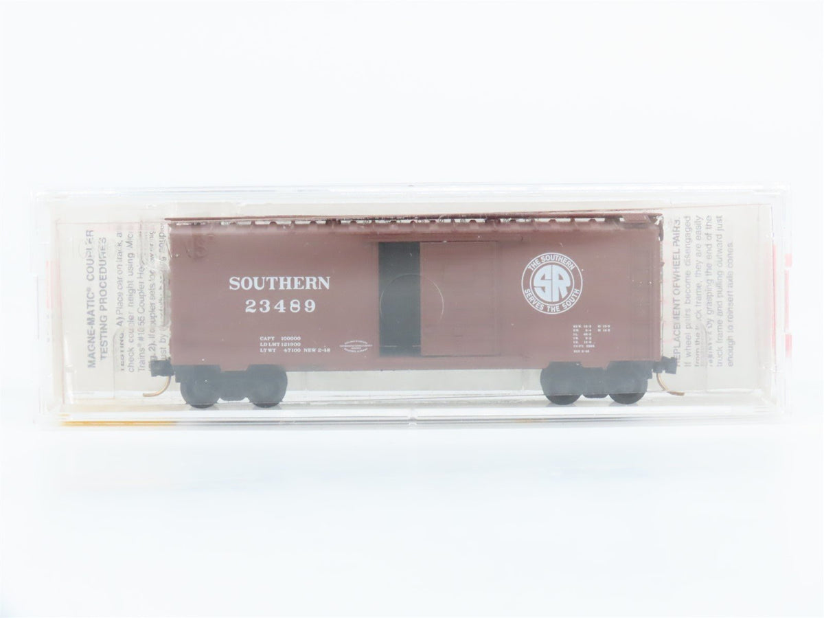 N Scale Micro-Trains MTL 20062 SOU Southern Railway 40&#39; Box Car #23489