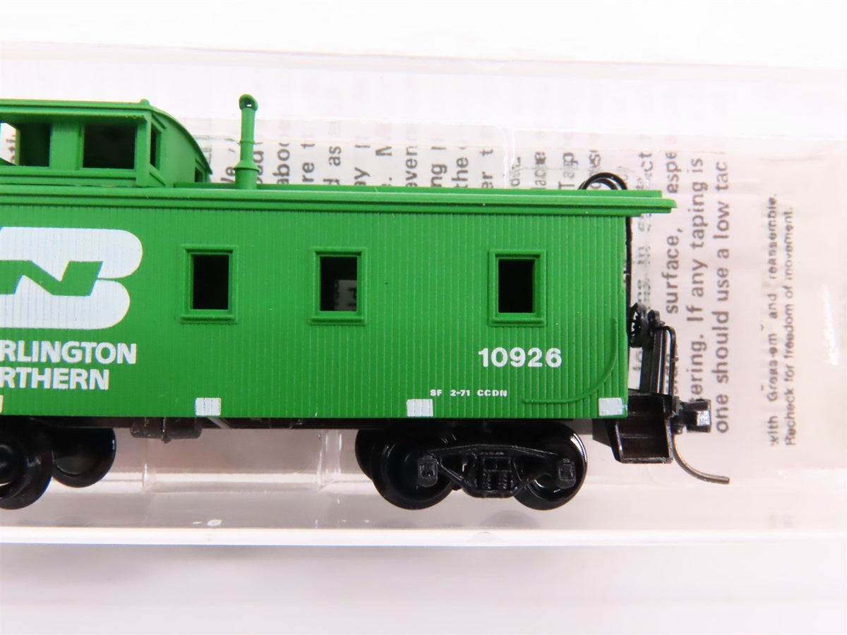 N Scale Kadee Micro-Trains MTL 51090 BN 34&#39; Offset Cupola Wood Caboose #10926