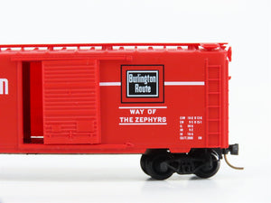 N Scale Micro-Trains MTL 20170 CB&Q Burlington Route 40' Box Car #62988