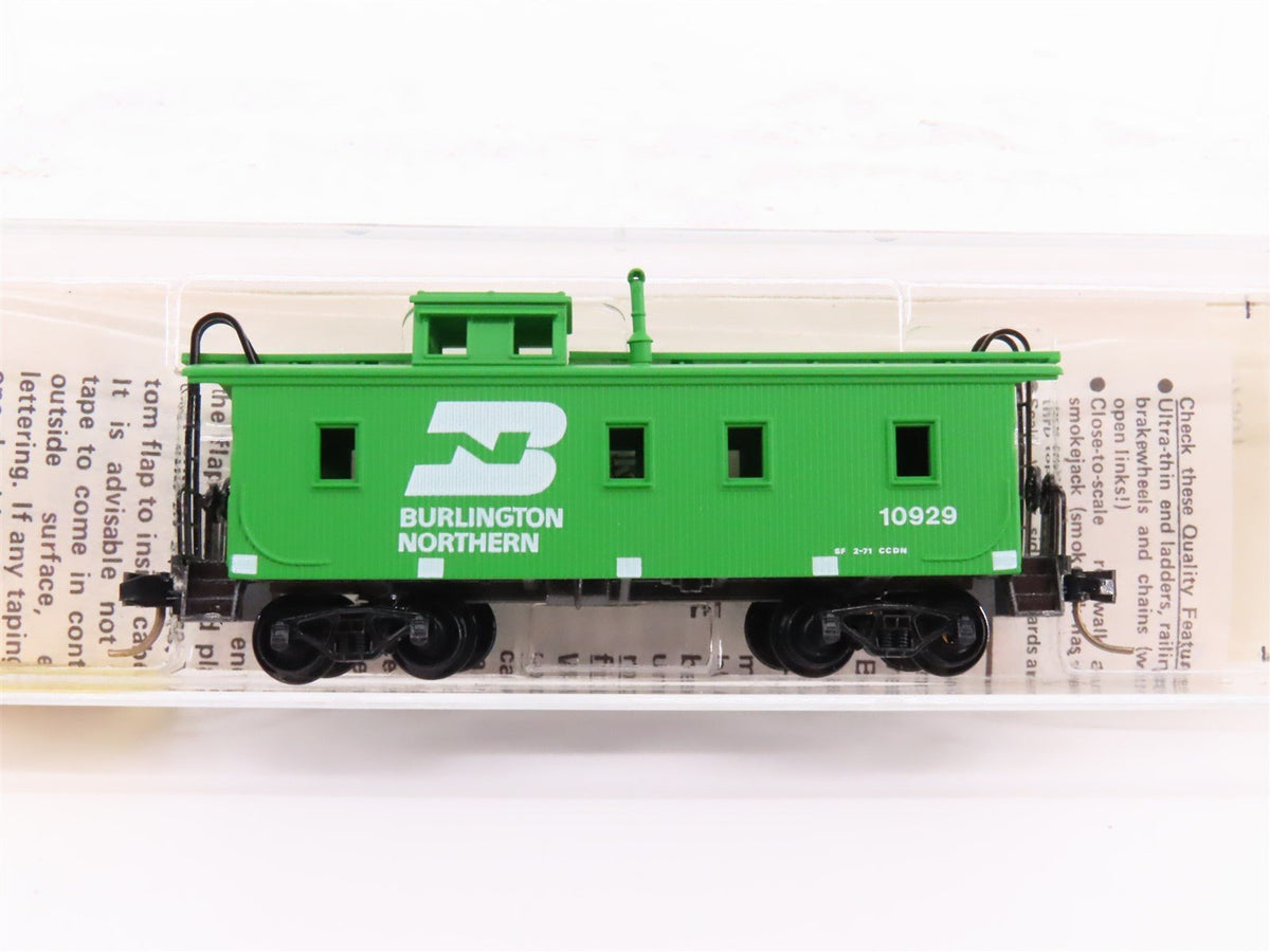 N Scale Kadee Micro-Trains MTL 50050 BN 34&#39; Offset Cupola Wood Caboose #10929