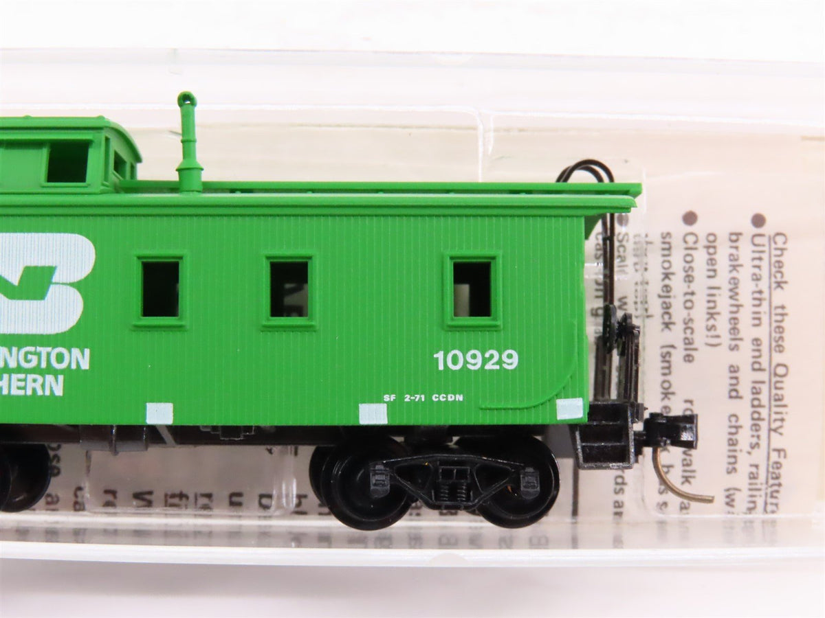 N Scale Kadee Micro-Trains MTL 50050 BN 34&#39; Offset Cupola Wood Caboose #10929