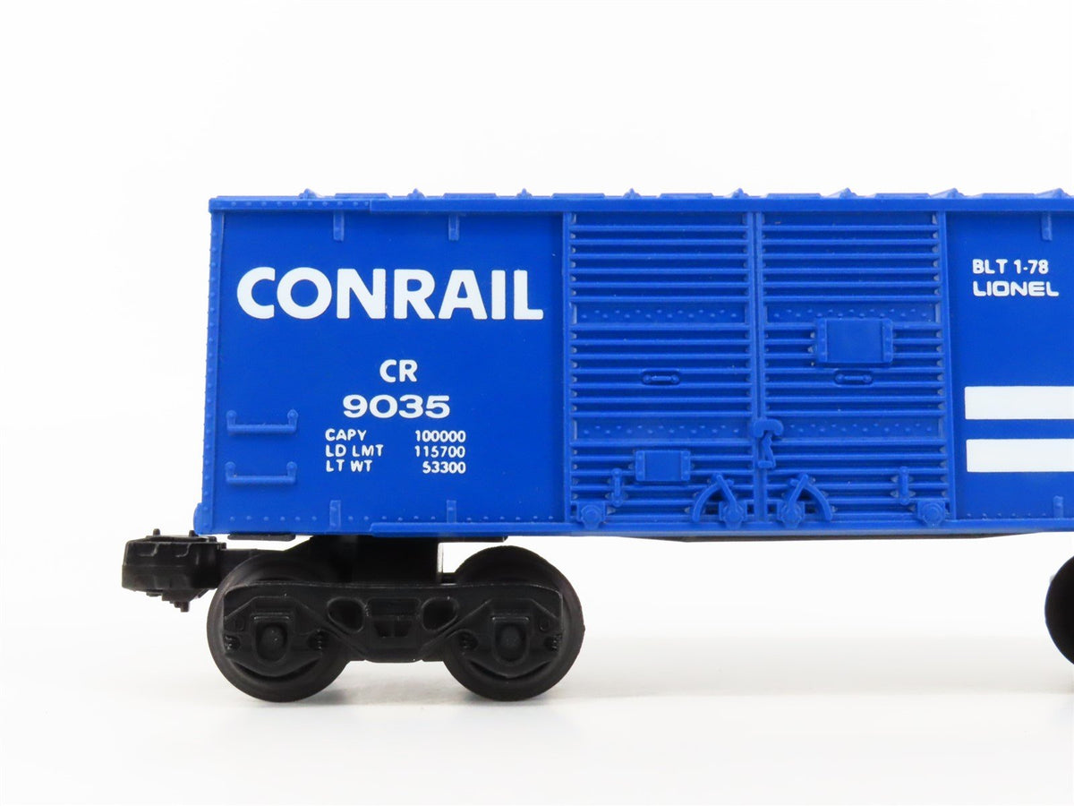 O Gauge 3-Rail Lionel CR Conrail GP9 Diesel Locomotive w/ Boxcar &amp; Caboose