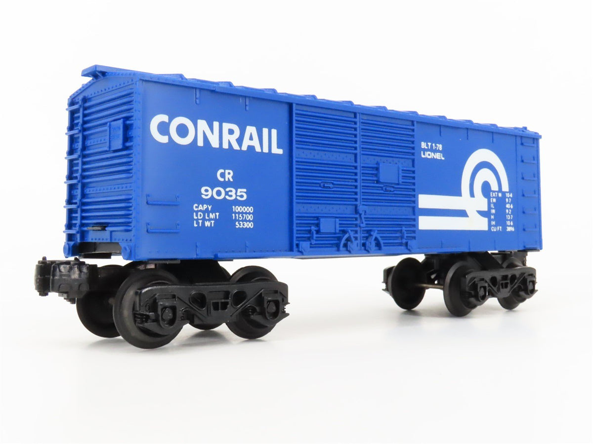 O Gauge 3-Rail Lionel CR Conrail GP9 Diesel Locomotive w/ Boxcar &amp; Caboose