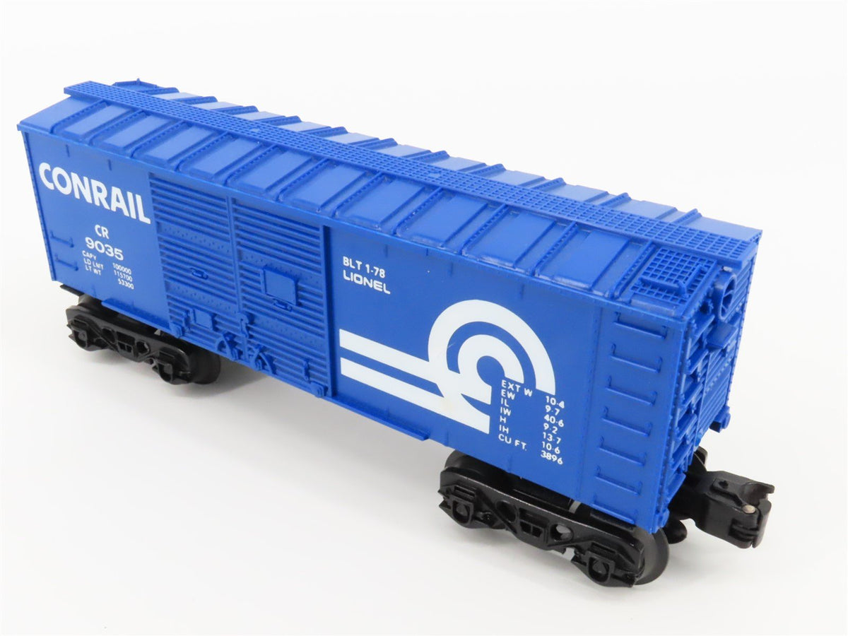 O Gauge 3-Rail Lionel CR Conrail GP9 Diesel Locomotive w/ Boxcar &amp; Caboose