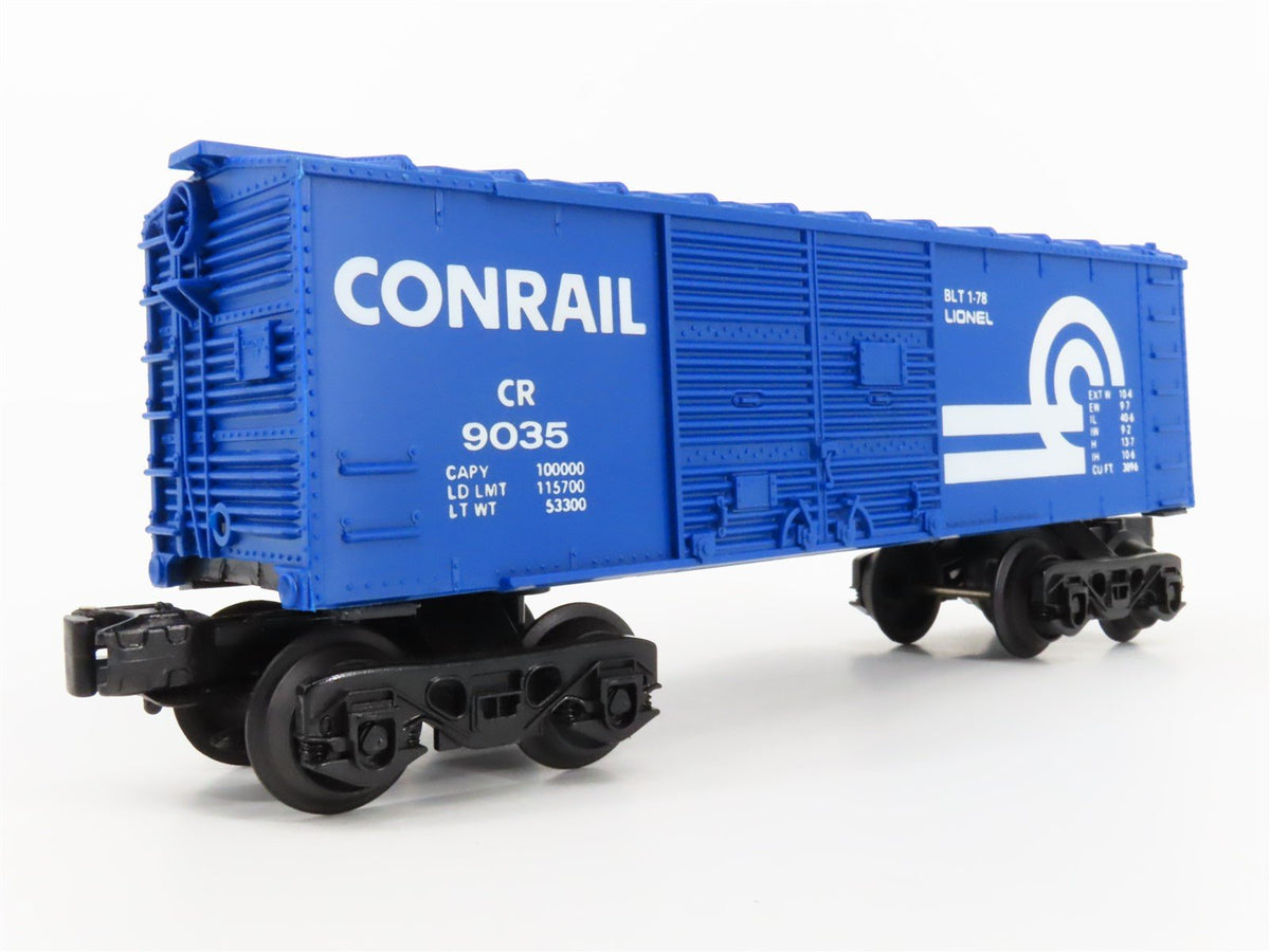 O Gauge 3-Rail Lionel CR Conrail GP9 Diesel Locomotive w/ Boxcar &amp; Caboose