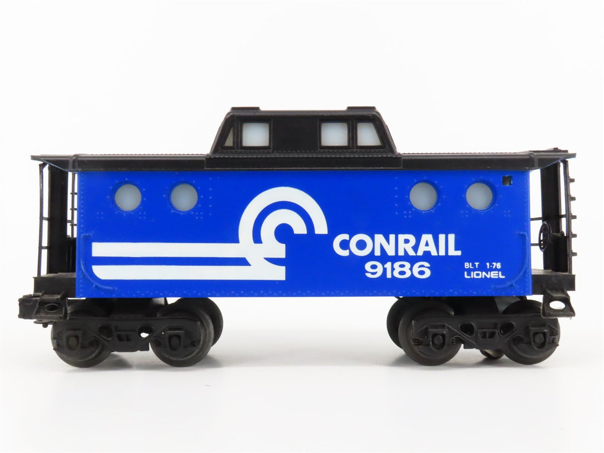 O Gauge 3-Rail Lionel CR Conrail GP9 Diesel Locomotive w/ Boxcar &amp; Caboose