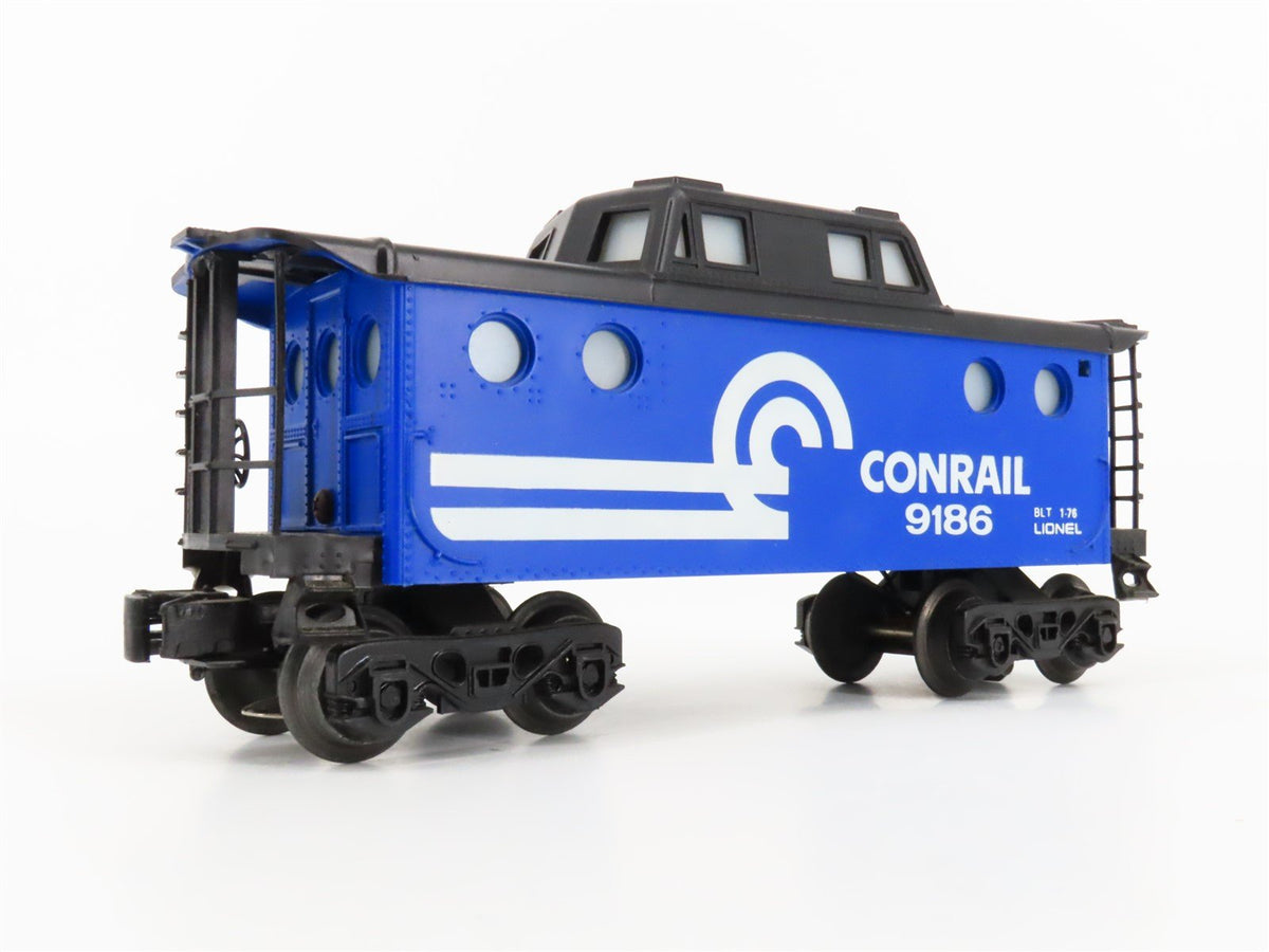 O Gauge 3-Rail Lionel CR Conrail GP9 Diesel Locomotive w/ Boxcar &amp; Caboose