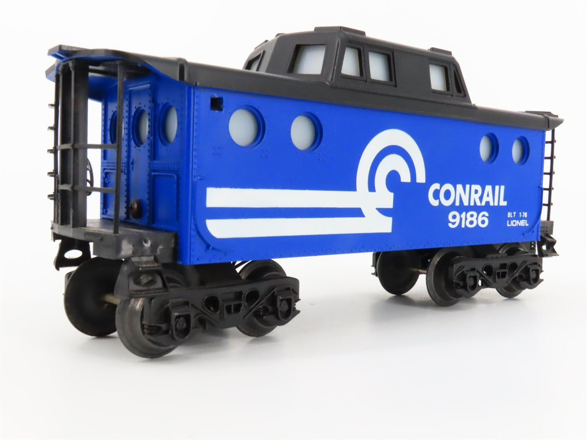 O Gauge 3-Rail Lionel CR Conrail GP9 Diesel Locomotive w/ Boxcar &amp; Caboose