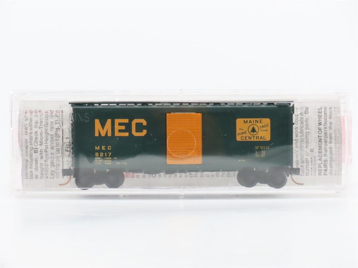 N Scale Micro-Trains MTL 20220 MEC Pine Tree Route 40&#39; Single Door Box Car #8217