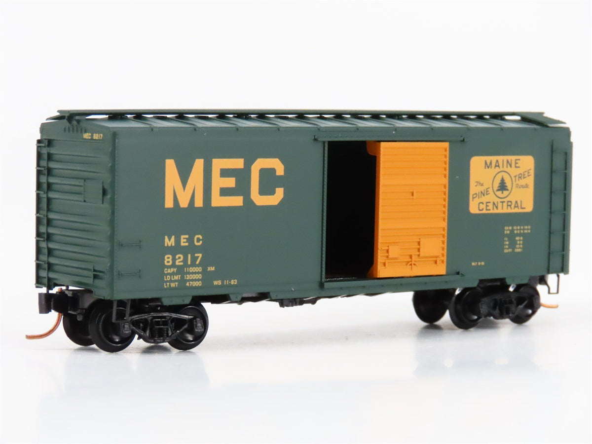 N Scale Micro-Trains MTL 20220 MEC Pine Tree Route 40&#39; Single Door Box Car #8217