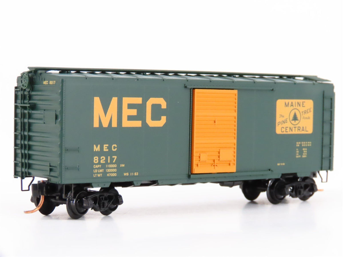 N Scale Micro-Trains MTL 20220 MEC Pine Tree Route 40&#39; Single Door Box Car #8217