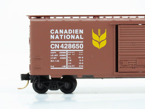 N Scale Micro-Trains MTL 20550 CN Canadian National Railroad 40' Box Car #428650