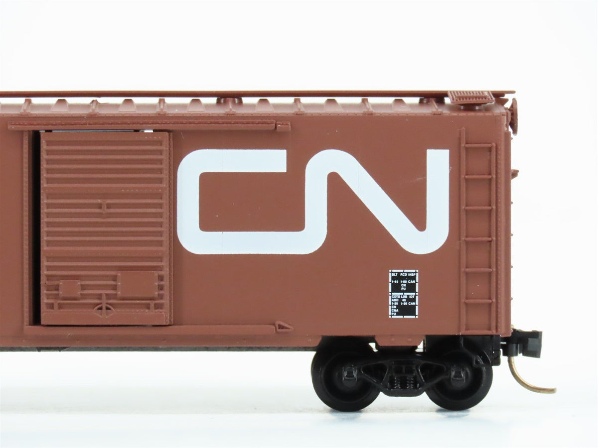 N Scale Micro-Trains MTL 20550 CN Canadian National Railroad 40&#39; Box Car #428650