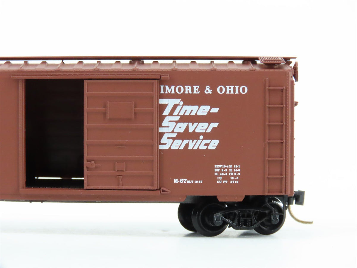 N Scale Micro-Trains MTL 20346/3 B&amp;O Baltimore &amp; Ohio 40&#39; Box Car #470835