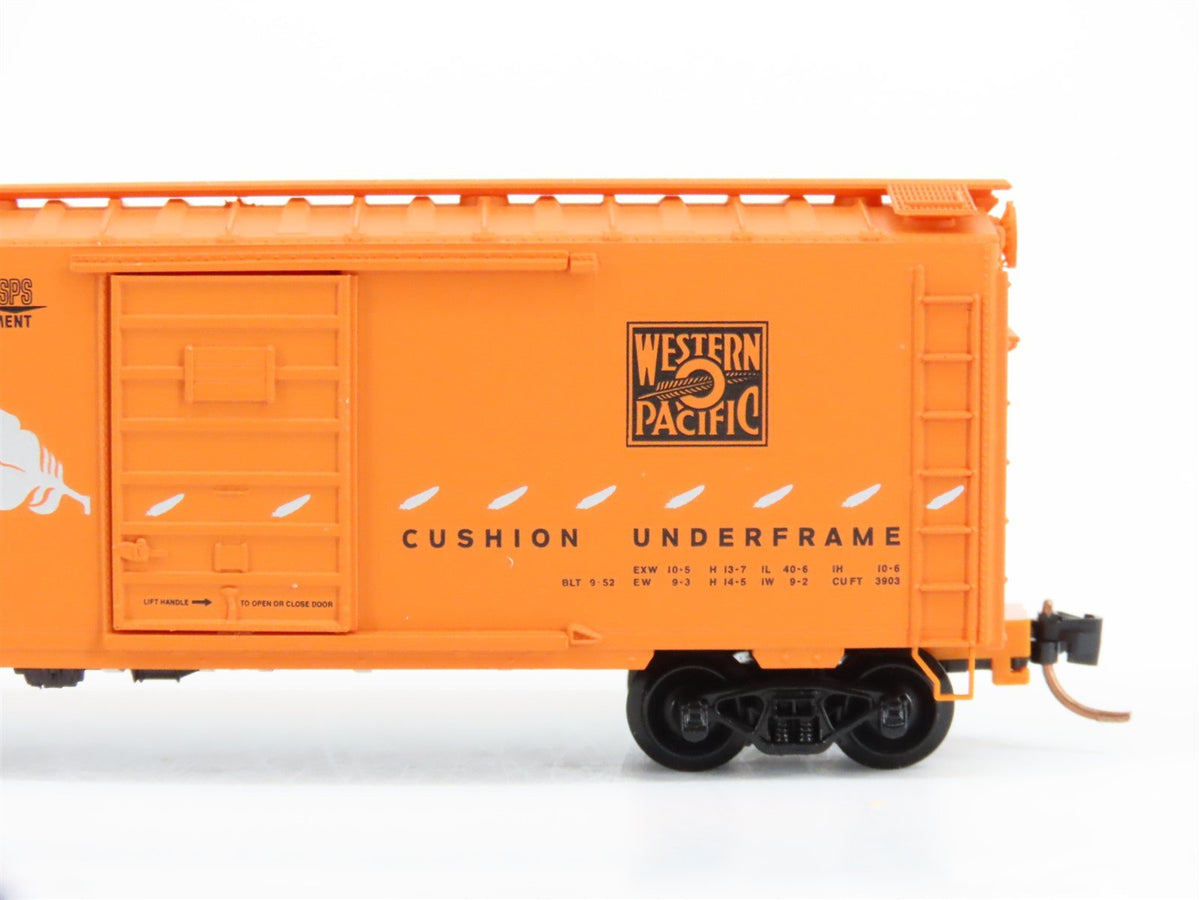 N Scale Micro-Trains MTL 20506 WP Western Pacific Feather 40&#39; Box Car #1953